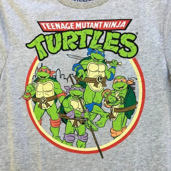 NEW Nickelodeon Men’s Size Medium Teenage Mutant Ninja Turtles Graphic Tee - Picture 5 of 7